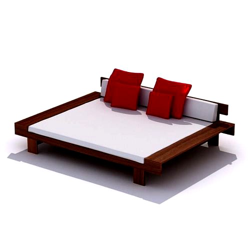 Wooden Patio Bed