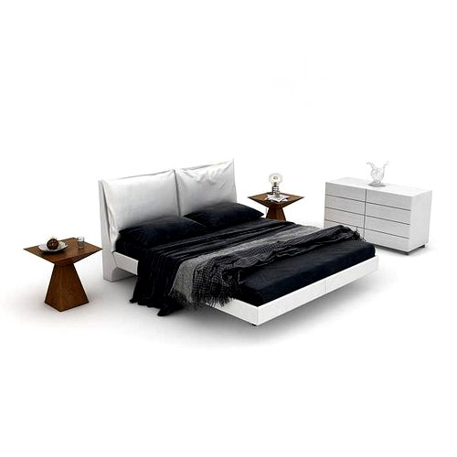 Bed Room Set Bed Table Storage