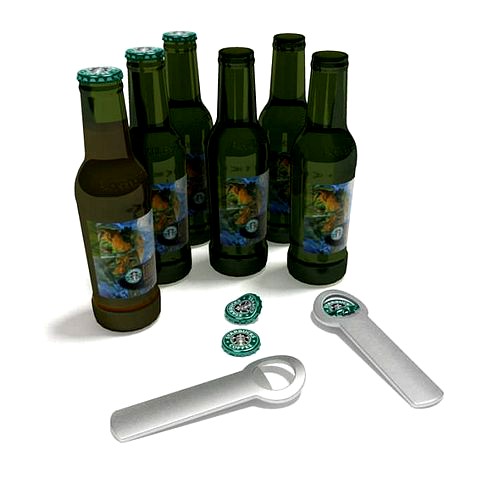 Shiny Silver Bottle Opener