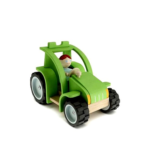 Green Toy Car