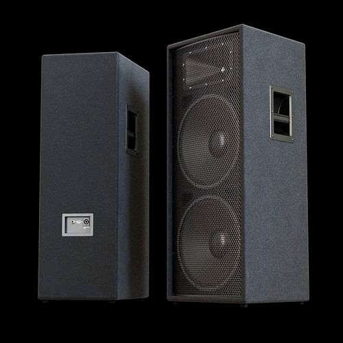 Black Dual Loudspeaker