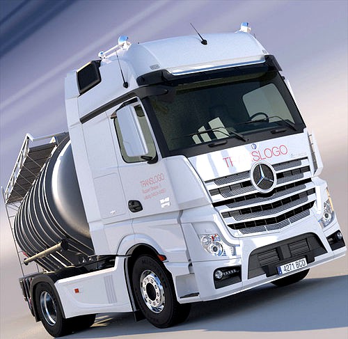 Mercedes Actros MP4 GigaSpace with ADR Tanker