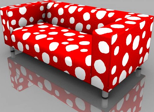 Ikea sofa  Klippan 3D Model