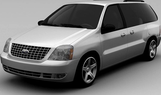 Ford Freestar 2007 Van 3D Model