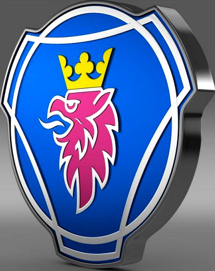 Scania Logo 3D Model