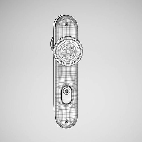 CGAxis Door Handle