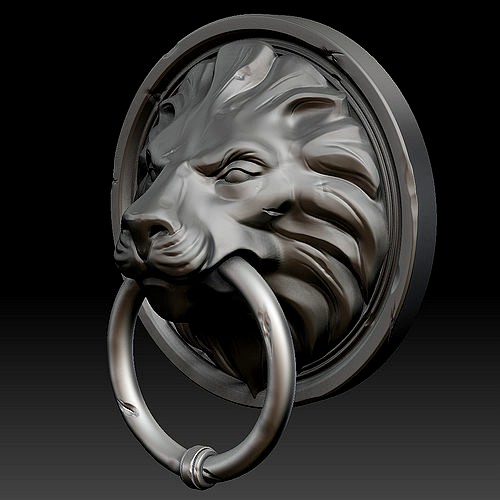 Lion Head Door Knocker