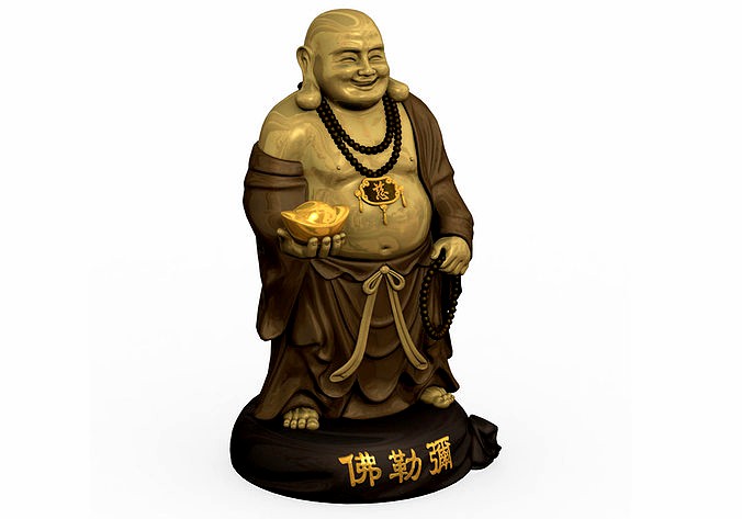 3D Models Maitreya Buddha Statue