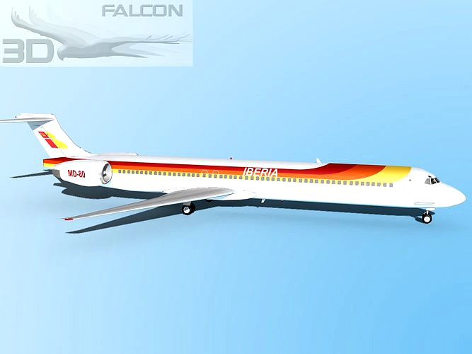 Falcon3D MD-80 Iberia