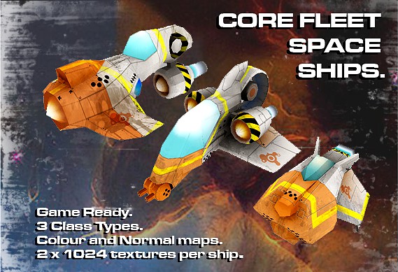 FLEET SPACE SHIPS