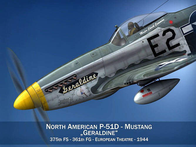 North American P-51D Mustang - Geraldine