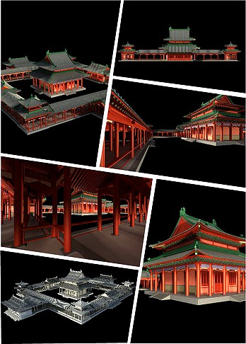 Chinese classical temple
