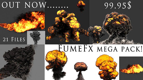 FumeFX Mega Pack