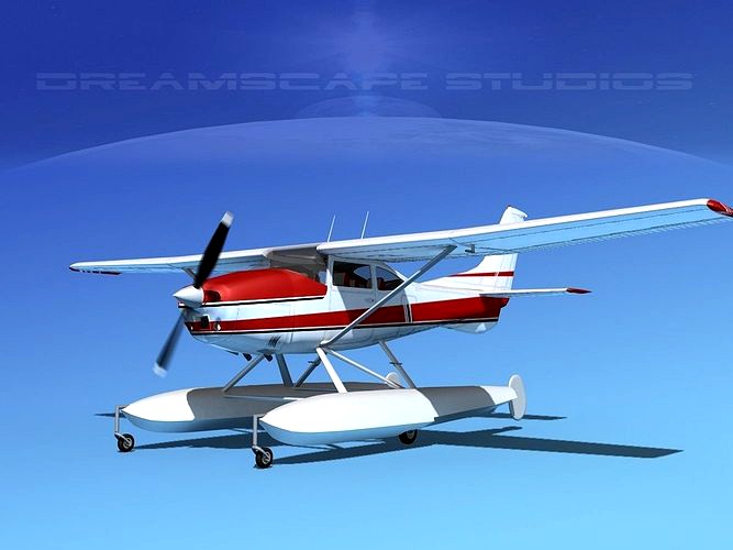 Cessna 182 Skylane Seaplane V01