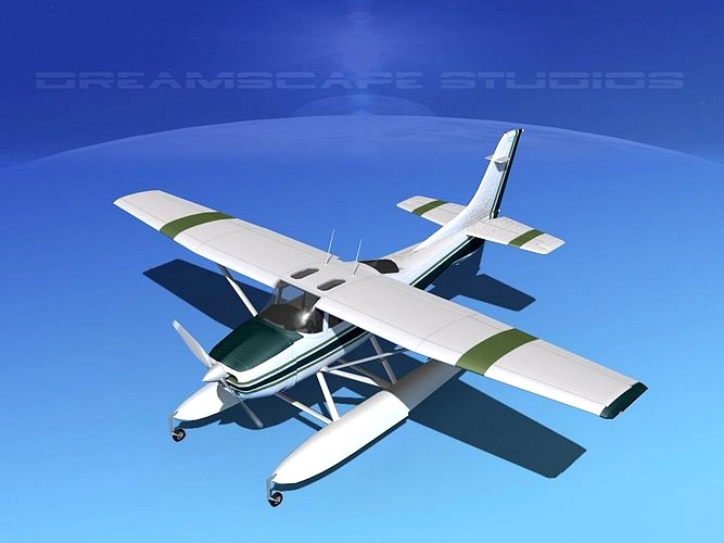 Cessna 182 Skylane Seaplane V03