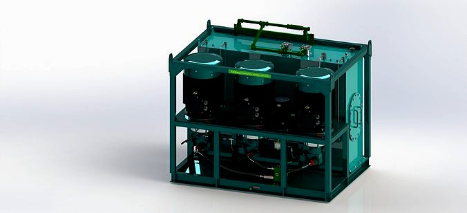 Hydraulic Power Unit 3x90kW
