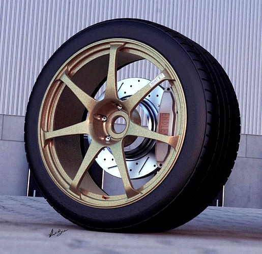 Advan T7 automotive -RIM ONLY-