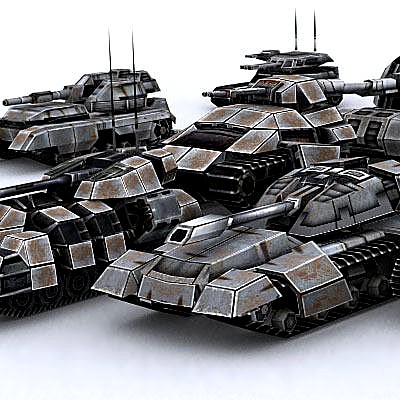 Sci-Fi Tanks collection