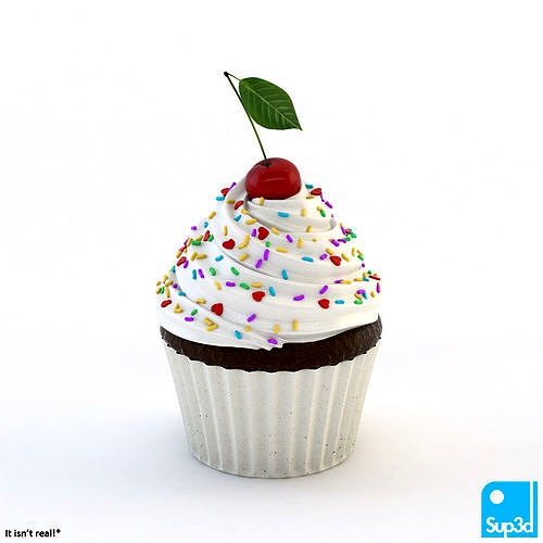 Cupcake with Cherry