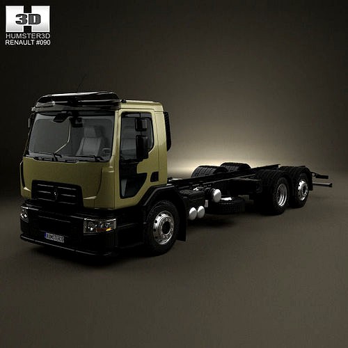 Renault D Wide Chassis Truck 2013
