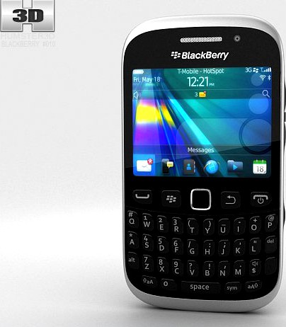 BlackBerry Curve 9315 3D Model