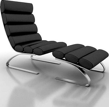 Unico Modern Chaise 3d model