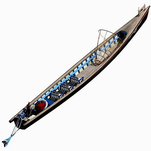 Inle Lake Motor Canoe