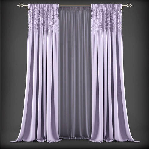 Curtain 3D model 289