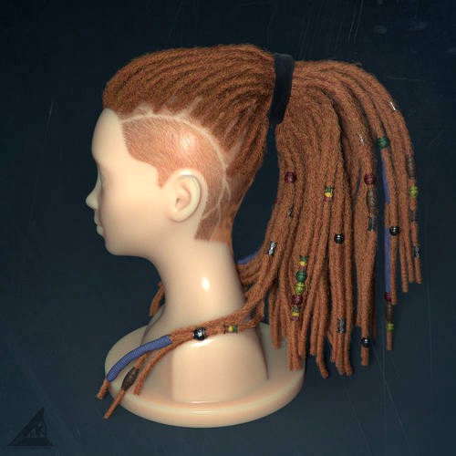 Dreadlocks for production render in Vray editable