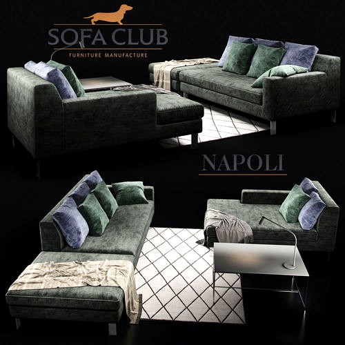 Sofa Napoli Sofa Club VAR green