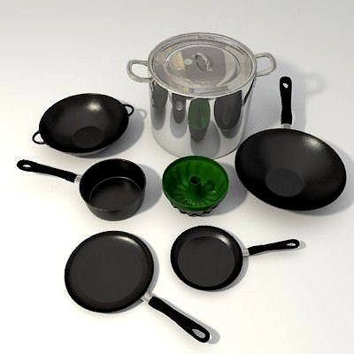 Pots and pans set