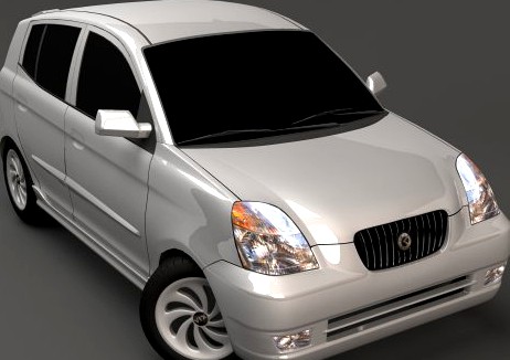 KIA Morning Car 3D Model