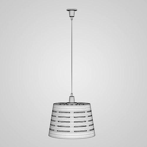 Chrome Hanging Lamp 01