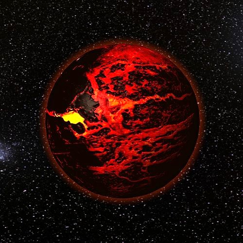 Lava planet