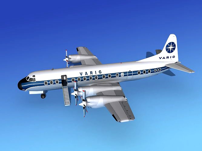 Lockheed L-188 Electra HP Varig