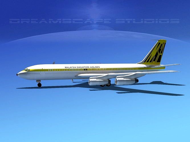 Boeing 707 Malaysia-Singapore Airlines