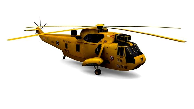 Sea King MK4 helicopter