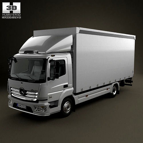 Mercedes-Benz Atego Box Truck 2013