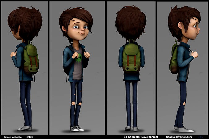 Caleb deigned by Zac Rets