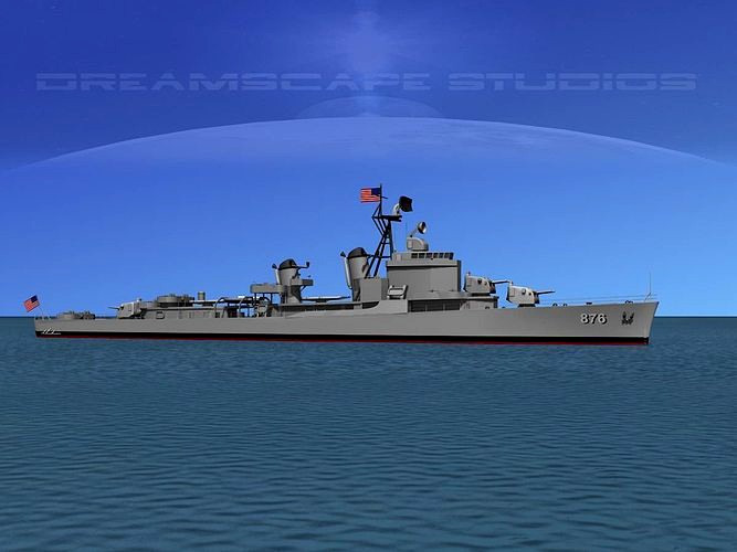 Gearing Class Destroyer DDR-876 USS Rogers