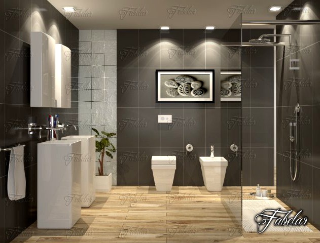 Bathroom 65 3D Model
