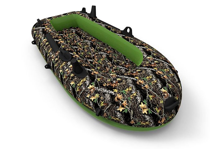 Inflatable Raft Camo Boat