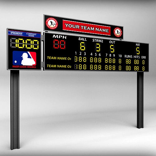 Baseball scoreboard small