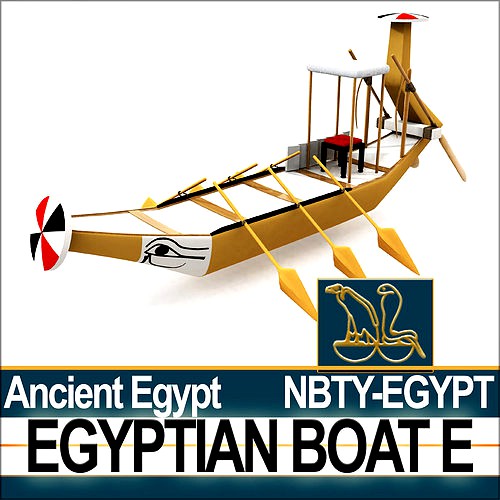 Ancient Egypt Boat E