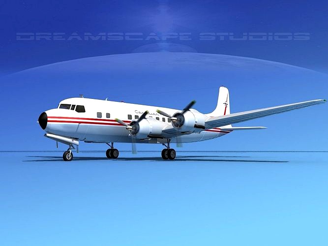 Douglas DC-6 Canadian Pacific