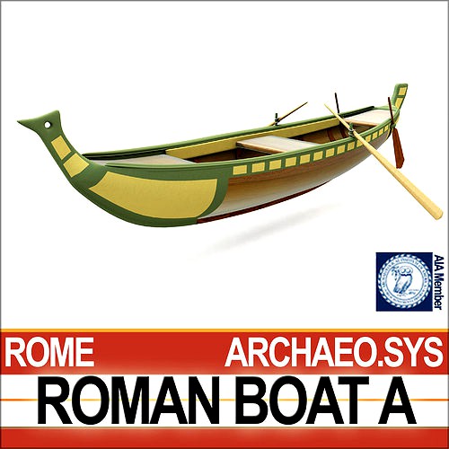 Ancient Roman Boat A