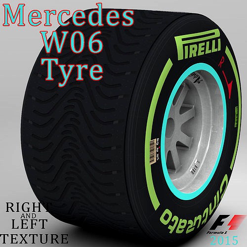 W06 Intermediate rear tyre