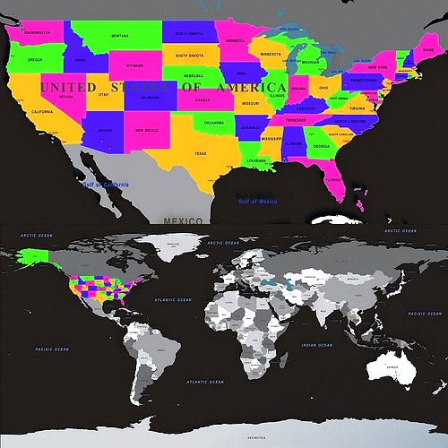 America map