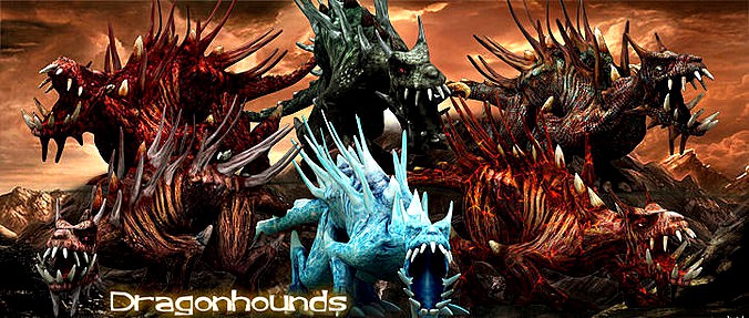 3DRT-Dragonhounds monsters