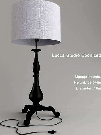 Lucca Studio   Ebonized